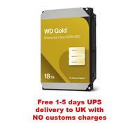 18TB Western Digital WD Gold (7200RPM, 3.5", SATA III, 512MB Cache) WD181KRYZ