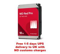 18TB Western Digital WD Red Pro NAS (7200RPM, 3.5", SATA III, 512MB Cache)