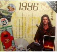 18th Anniversary or Birthday gifts; Top Music of 1996 and Greeting Card in one; A Time to Remember, The Classic Years -1996 by Various Artists - See List [Music CD]