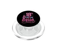 18th Birthday 18th Birthday Squad PopSockets PopGrip for MagSafe