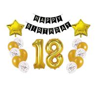 18th Birthday Balloon Set Happy Birthday