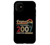 18th Birthday Gift Men Women Original November 2007 Case for iPhone 11