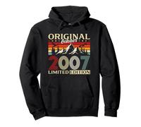 18th Birthday Gift Men Women Original Since October 2007 Pullover Hoodie
