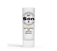 18th Birthday Gift - Personalised Son 18th Birthday 2008 Age 18 Limited Edition Aged to Perfection Shot Glass Gift