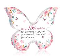 18th Birthday Gifts for Girls Boys, Acrylic Plaque 18th Birthday Presents for Girls, Gifts for 18 Year Old Girls Male Unusual 18th Birthday Gifts Decorations for Girls Boys Sister Daughter Friends