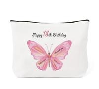 18th Birthday Gifts for Girls,Unusual 18th Birthday Gifts for Girls Keepsake, 18 Birthdays Presents for Daugther,Makeup Bag,Stocking Fillers for Women,Presents for Sister Friend Bestie