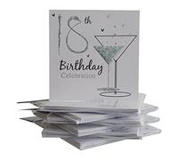 18th Birthday Party Invitations {Holographic} 36 Multipack Cards With Envelopes