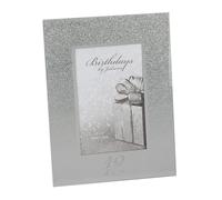 18th Birthday Photo Frame Glitter and Mirror Border 6' x 4' Picture Freestanding 8369