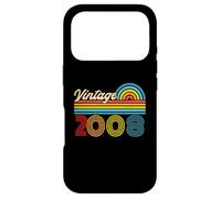 18th Birthday Retro Vintage 2008 Men Women Case for iPhone 17 Pro