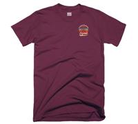 18th Birthday T Shirt Pocket 18 Years of Being Awesome Legend Born in 2007 Funny Joke Gift Tee Top (UK, Alpha, L, Regular, Regular, Maroon)