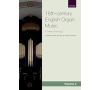 18th-century English Organ Music, Volume 4 – A Graded Anthology – Oxford University Press