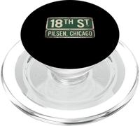18th Street Pilsen Chicago Neighborhood Pride Illinois PopSockets PopGrip for MagSafe