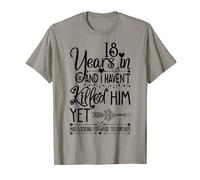 18th Wedding Anniversary for Her & Wife 18 Years of Marriage T-Shirt