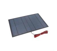 18V 10W Polycrystalline Panel with 200cm, Compact DIY Sun | Supply Charging Devices, Weatherproof Epoxy Resin Home Garden Projects