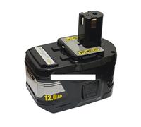 18V 12.0Ah-15C L-ion Battery，Compatible for RYOBI，All Series Power Tools P108 P109 RB18L50 RB18L20(12.0Ah)