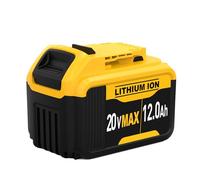 18V 12.0Ah Li-ion Battery Replacement for Dewalt Battery, Compatible with Dewalt 18 Volt Drill, Impact Driver, Blower DCB200/DCB201/DCB203/DCB207 & DCD/DCF/DCG Cordless Tools