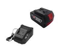 18V 12800mAh Rechargeable Battery for Power Tools Compatible with Bosch GBA/GSR/GSB/BAT618/BAT609/BAT620, High Capacity Long Runtime(18Ah-1 Charger-1)