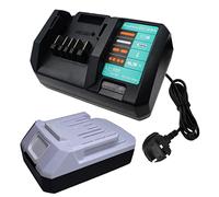 18V 2,0Ah BL1820G Battery and Charger DC18WA Replace for Makita g series | BL1813G BL1811G BL1830G BL1840G G-Series Batteries for Impact Driver DF457D JV183D HP457D CL183D TD127D UR180D UH522D