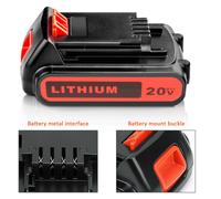 Black & Decker BL1518L Slide Battery Pack 18 Volt 1.5Ah Li-ion