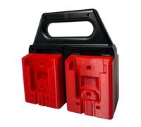 18V/20V Battery Organizer, Easy to Carry, 4 Position Rack, Holds 4 Units, Anti-Slip Base, Easy Installation for Stability, Small Electric Tool Accessories