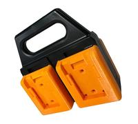 18V/20V Battery Organizers Easy Carry 4 Position Rack Holds 4 Unit Not Slip Base Simple Installation for Stability Not Tilt Battery Storage