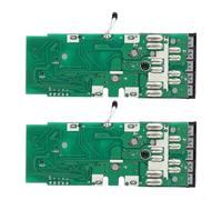 18v 2pcs Battery PCB Diagrams for 18v Replacement Protection Circuit Charging Board with Connection Board Liion Pack Compatible