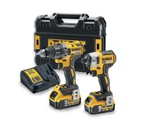 18V/2x5.0Ah Akku-Kombopack TSTAK, DCD791+DCF887 (DeWALT DCK268P2T-QW)