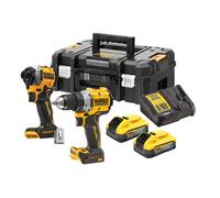 18V/2x5Ah Akku Kombopack DCD800+DCF850, DCBP518+TSTAKII (DeWALT DCK2051H2T-QW)