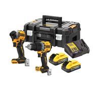 18V/2x5Ah Akku-Kombopack, DCD805+DCF850+DCB115+TSTAK (DeWALT DCK2050H2T-QW)