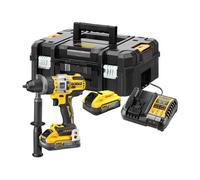 18V/2x5Ah Akku-Schlagbohrschrauber 1.5-13mm (DeWALT DCD999H2T-QW)