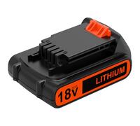 18V 3.0Ah lithium Battery Replacement for Black Decker 18V Battery for Black Decker LB2X4020 BL2018 LBXR20 LBXR20-OPE LB20 LBX20 BL2018-XJ 194205-3 194309-1 194204-5 196399-0 196673-6 LXT-400