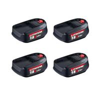 18V 3.8Ah Cordless Power Tool Lithium-ion Battery, Compatible with Bosch PSB PSR(4pcsPC)