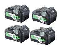 18V/36V 6.0Ah Li-on Battery Replace Compatible For Metabo Cordless Tool BSL36A18 371751M 372121M BSL36B18(4pcs)