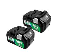 18V 36V 6800mAh Li-ion Battery， Compatible For Hitachi/HiKOKI BSL1830 BSL1850 BSL1860 BCL1815 EBM1830 BSL1840 330139 DS18DBL Power Tools(2PCS)