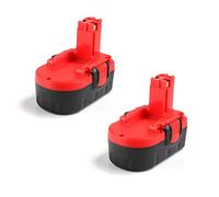 18V 4.8Ah Ni-MH Battery Replacement for Bosch BAT025 BAT026 BAT160 BAT180 BAT181 BAT189 BAT299 2607335277 2607335535 2607335536 PSR 18 VE-2 GSR 18 VE-2 PSB 18 VE-2 Battery