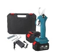 18V 4 Gear Cordless Pruner Shear Efficient Fruit Tree Bonsai Pruning Electric Branches Cutter Compatible Battery(No Battery no Plug)