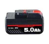 18V 5.0 Ah Li-Ion Battery Replacement for Worx 18 V Cordless Power Tools WA3551 WA3572 WG583E.9 WG547E.9 WG543E.1 WX094.9 WX178 WX166.4 WX166.4 WX372.1 WG259E Battery with LED Charge Indicator