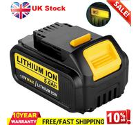 18V 5.0Ah Battery Li-Ion For DEWALT DCB184 Slide DCB182 DCF885 DCC785 DCB200