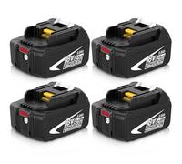18V 5.0Ah Exemoro BL1805B Replacement for Makita Battery 18V BL1830 BL1860B BL1860 BL1850B BL1850 BL1840B BL1840 BL1820 BL1815 BL1825 BL1835 BL1845 with LED Battery LED Battery Power Tools