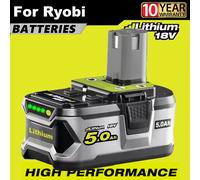 18V 5.0Ah Genuine Lithium Battery For Ryobi P108 ONE+ Plus RB18L40 RB18L50 P104