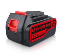 18V 5.0Ah LB2X4020 Battery Replacement for Black and Decker 18V Battery Compatible with Black and Decker LB2X4020 BL1518 BL4018 LB20 LBX20 LBXR20