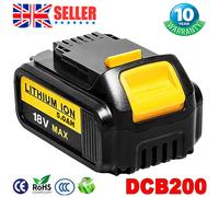 18V 5.0AH Li-ion For Dewalt DCB184 DCB182 DCF885 DCD780B Slide Battery