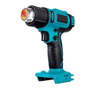 18V 50-550℃ 2500W Heat Gun High/Low 2 Gears.Wind Speed 6 Gear Optional.with LED Temperature Display Hot Air Fast Heating(0 Battery Option 1)