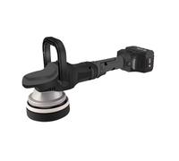 18V 5Inch Cordless Forced Rotation Dual Action Polisher 8mm Orbit Variable Speed Polishing Machine with 4000mAh Battery Runs Smoothly(Set 2)