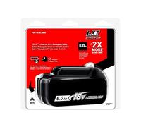 18V 6.0Ah 5.0Ah Rechargeable Battery,Compatible for Makita，BL1840 BL1830B BL1830B Power Tool Battery, Compatible for Makita，18V Charger(6Ah X1)