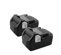 18V 6.0Ah Rechargeable Cordless Drill Power Tool Battery. Compatible With Hikoki. BCL1815 EBM1830 BSL1840 BSL1850 Reemplazar La Batería De La Herramienta Recargable(2PCS 6000mah)