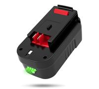 18V 6.0Ah Replacement for Black and Decker 18V Battery 244760-00, HPB18 18v battery replacement black and decker A1718 A18 A18E A18NH HPB18-OPE FS180BX FS18BX FS18FL FSB18 Firestorm 18V Battery