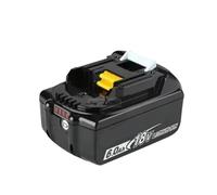 18V 6000mAh，Compatible for Makita，Rechargeable Lithium-ion Battery for Drilling, Spare Battery, BL1860, BL1830, BL1850, BL1860B(1PCS)
