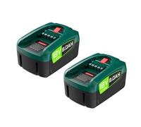 18V 8.0Ah Li-Ion Replacement Battery Compatible For Bosch PBA/PSB/PSR, Gardena P4A, Gloria 18V Power For All, For Cordless Home And Garden Tools, DIY Repair(2PCS)