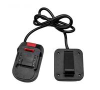 18V Battery Adapter with Direct Current Power Port for 18V BL1830 BL1840 Tool to Dayi / 2106 Battery Antislip Grip Link for Power Equipment